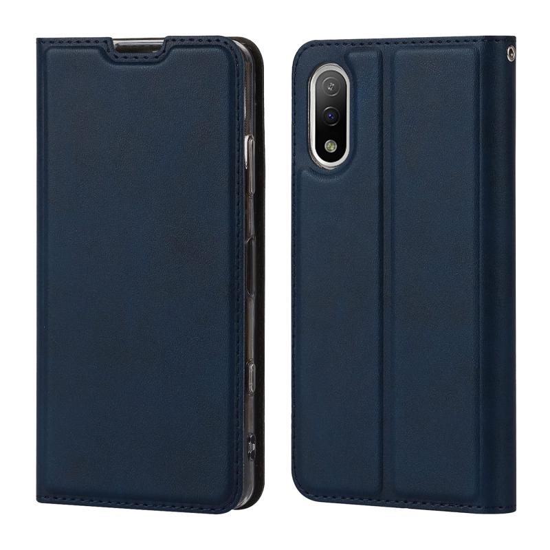 Xperia Ace II SO-41B ケース 手帳型 ソニー xperia ace ii カバー エクスペリア エース マークツー 手帳ケース so-41b case Zouzt ストラップ付き PUレザー 薄型軽量 スタンド機能 カード収納 マグネ