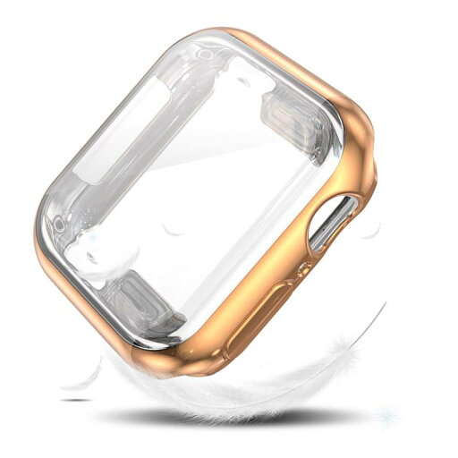 【Daturus】 Apple Watch 用 ケース Series 6/Series 5/Series 4/SE 40mm アップルウォッチ保護カバー ガラスフィルム 一体型 PC素材 全面保護 超薄型 装着簡単 耐衝撃 高透過率 指紋防止 傷防止(ロ 【Daturus】 Apple Watch 用 ケース Series 6/Series 5/Series 4/SE 40mm アップルウォッチ保護カバー ガラスフィルム 一体型 PC素材 全面保護 超薄型 装着簡単 耐衝撃 高透過率 指紋防止 傷防止(ロ