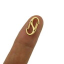 2個304ステンレス鋼ネックレス ブレスレット アンクレット 金具 留め具 アクセサリー ストラップ パーツ ハンドメイド DIY材料 カニカン (14mm, ...