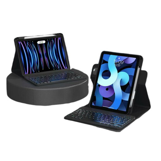 縦置きiPad Air 11インチ(2024 M2/2025 M3) キーボード ケースiPad Air 第5/4世代 iPadPro11(第4/3/2世代) キーボード付きカバー 回転式 ペン収納 背面透明 取り外し可能 分離式 マグネット, 黒 縦置きiPad Air 11インチ(2024 M2/2025 M3) キーボード ケースiPad Air 第5/4世代 iPadPro11(第4/3/2世代) キーボード付きカバー 回転式 ペン収納 背面透明 取り外し可能 分離式 マグネット, 黒