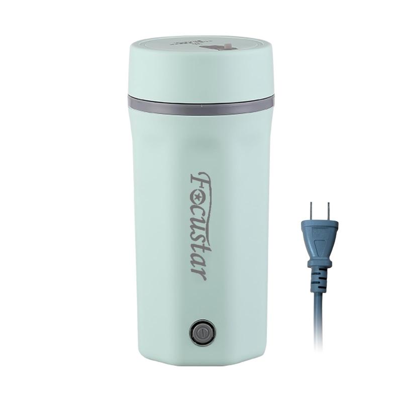Focustar ポータブルケトル 500ML 電気ケトル 小型 トラベルケトル 低電力 300W ポータブル電源で使える 急速沸かし 空焚き防止 沸騰すると自動オフ 持ち運びやすい 漏れない ステンレス鋼製 携のサムネイル