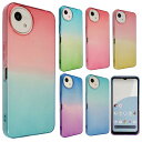 AQUOS wish4 ケース TPU グラデーション AQUOSwish4 アクオス ウィッシュ4 ソフトケース 透明 カバー クリアケース スマホケース 携帯ケース 携帯カバー アクオスwish4 薄型 保護 耐衝撃 SH-52E SH52E A40(3)