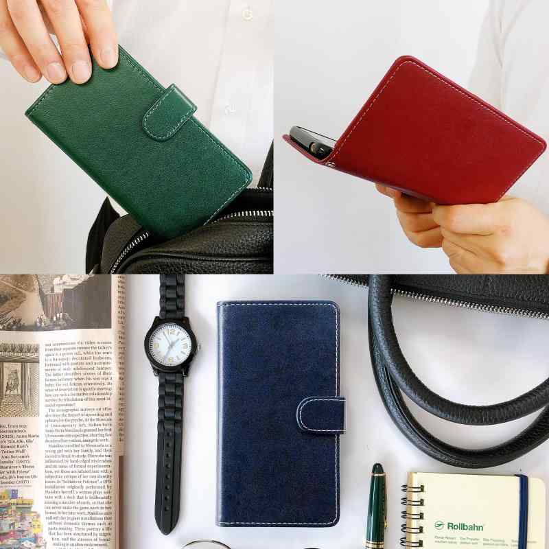 BlueberryのLibero 5G III A202ZT 用 ケース 手帳型 カバー 手帳型ケース Libero5GIIIケース Libero5GIIIカバー Libero5GIII手帳 Libero5GIII手帳型 A202ZTケース A202ZTカバー 手帳 スマホ｜アングル2