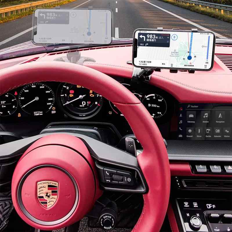 スマホホルダー 車,携帯ホルダー スマホスタンド 車 回転 スマホホルダー クリップ 着脱簡単 360° 車載..