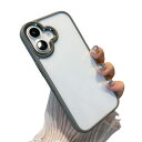 iPhone 16 ケース クリア 透明 アイフォン iPhone16 ケース カバー 2色 配色 薄型 可愛い レディース 背面ケース ハードケース,グレー