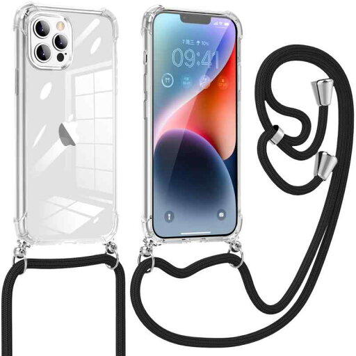 iPhone 13 Pro Max ケース クリア ソフト TPU グラデーションケース 耐衝撃 薄型 肩掛け 斜めかけ 縄掛けケース 黄変防止 軽量 一体型 かわいい ファッション 携帯カバー 透明 AYS-9-36 iPhone 13 Pro Max ケース クリア ソフト TPU グラデーションケース 耐衝撃 薄型 肩掛け 斜めかけ 縄掛けケース 黄変防止 軽量 一体型 かわいい ファッション 携帯カバー 透明 AYS-9-36