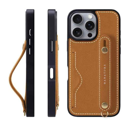 HANATORA iPhone16ProMax ケース 本革 耐衝撃 背面ベルト カードポケット スマホケース スマホ スタンド機能 ネック ストラップ 付き エンボスレザー ギフト マグネットなし キャラメル NCGH-16ProMax-C HANATORA iPhone16ProMax ケース 本革 耐衝撃 背面ベルト カードポケット スマホケース スマホ スタンド機能 ネック ストラップ 付き エンボスレザー ギフト マグネットなし キャラメル NCGH-16ProMax-C