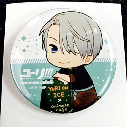 ヴィクトル 缶バッジ ユーリ!!! On ICE アニカフェ キッチンカー