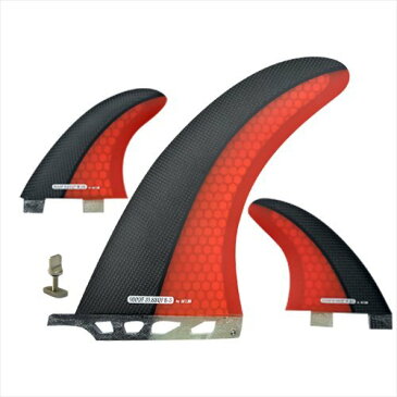 Modex パフォーマンス X Longboard Fin 9 +対応 サイドフィン 3枚セット MLPX1-900-SET