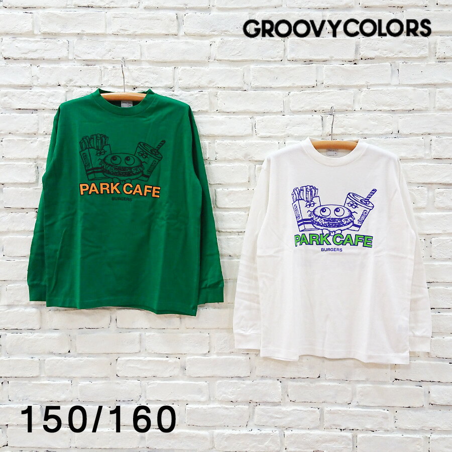 GROOVY COLORS 롼ӡ顼  ƥ󥸥 PARK CAFE BURGERS L/S TEE 1642414 ֥...