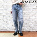 【P5倍★4/27 9:59まで】Antgauge アントゲージ 新作 ストレートジーンズ Ruby ルビー C2285 レディース パンツ ジーンズ ジーパン...