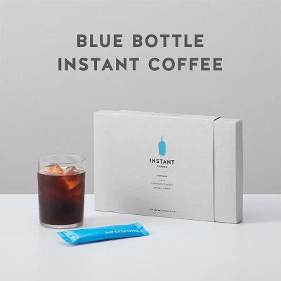 【オンラインストア限定】インスタントコーヒー 10本セット(4gx10本入)|ギフト ボックス コーヒースティック 個包装 アイスコーヒー 自宅用 リモートワーク ブラック ブレンド 粉末 ブルーボトルコーヒー BLUE BOTTLE COFFEE