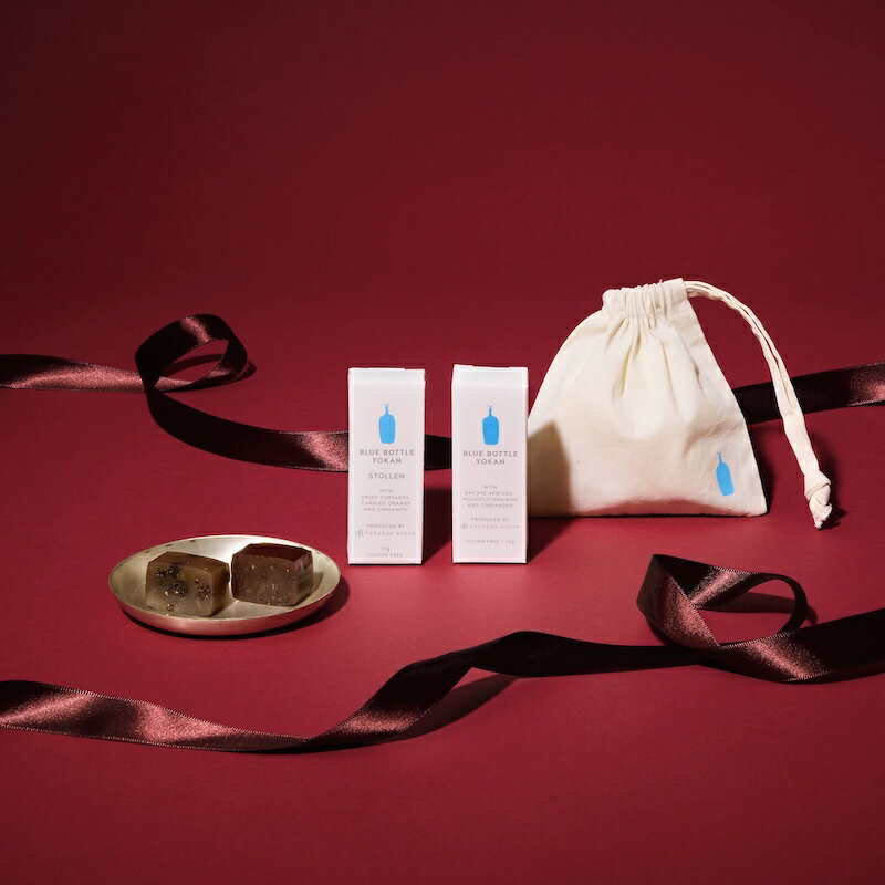 【期間限定】【公式】ブルーボトルコーヒー 羊羹 シュトーレン＆オリジナルとミニコットンポーチ セット｜ ギフト コーヒーに合う 羊羹 2種類のフレーバー 和菓子 プレゼントのサムネイル