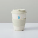 ブルーボトル エコカップ｜350ml バンブー カップ シリコン リッド オリジナル ロゴ入り ホットコーヒー アイスコーヒー アウトドア