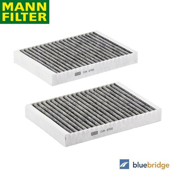Rakuten - MANN 活性炭入りエアコンフィルター メルセデスベンツ Sクラス W221 CL W216 2218300018 2218300318 2218300718 (2枚セット) 2218