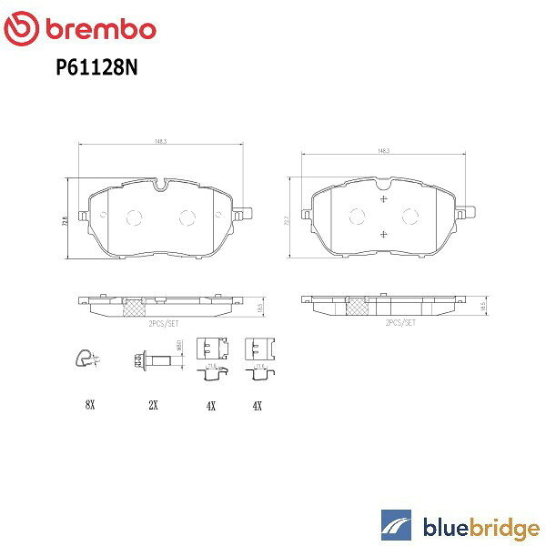 BREMBO ȥ ץ硼 եȥ֥졼ѥå  1647859680 1612373080 1647877180
