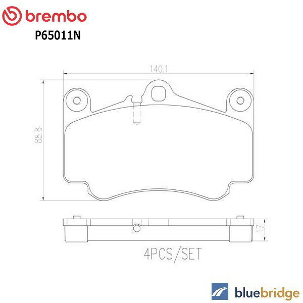 Rakuten - 低ダスト BREMBO ポルシェ 996型 911 カレラ4 GT2 3.6L フロント ブレーキパッド 99635194910 99635194911 99635194912 99735194902