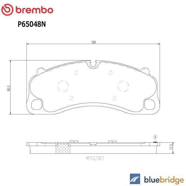Rakuten - BREMBO ポルシェ 911 992 4.0 GT3 RS フロント ブレーキ パッド 99135194781 99135194782 99135194783 99135194784 9GT698151G