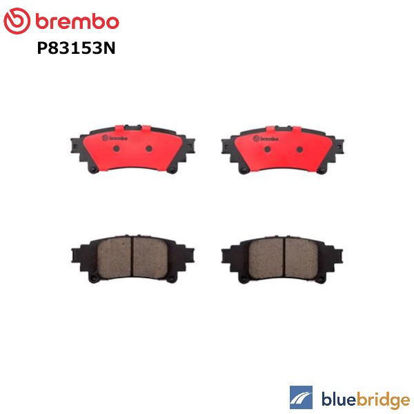 Rakuten - BREMBO トヨタ リア ブレーキ パッド P83153N