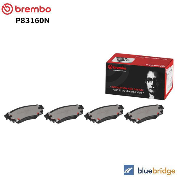 BREMBO トヨタ リア ブレーキ パッド P83160N