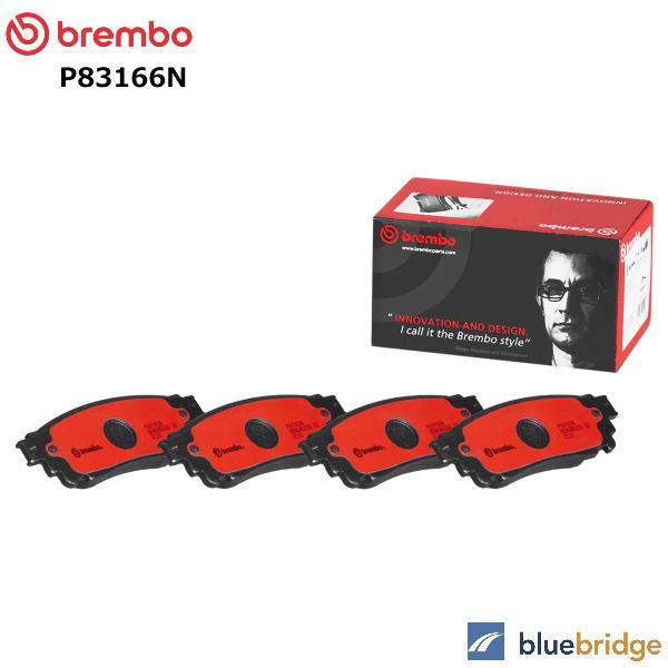 BREMBO トヨタ リア ブレーキ パッド P83166N
