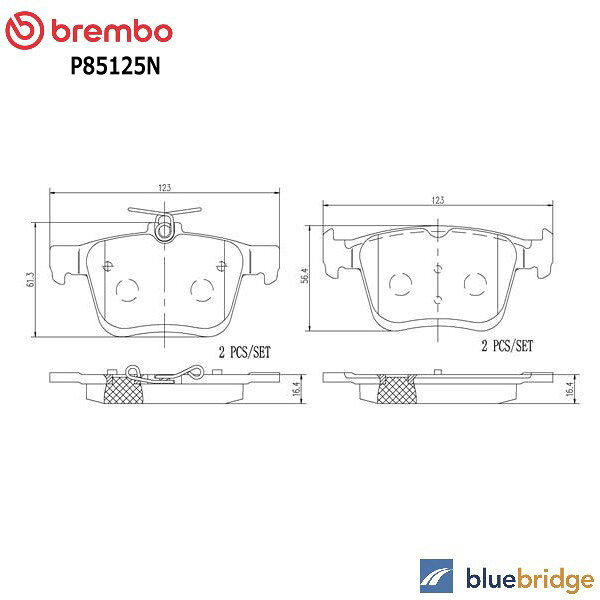 BREMBO アウディ A3 8V Q2 GA TT FV リア ブレーキ パッド 5Q0698451 AD AF AK AP C N Q R 8V0698451 B F 8V0698491B 8Q0698451N