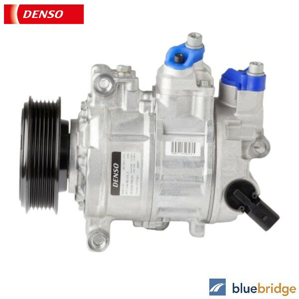 DENSO アウディ A4 B8系 1.8TFSI 8KCAB 8KCDH エアコン コンプレッサー 8KD260805 4F0260805AL 4F0260805AN 4F0260805AP