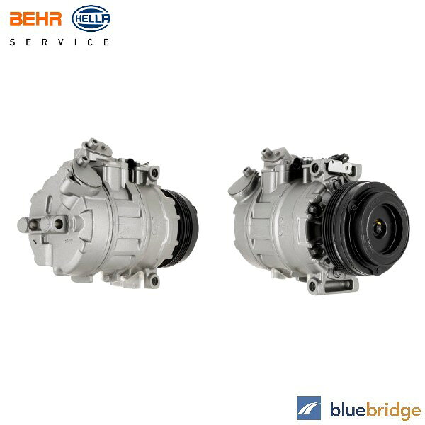 BEHR HELLA BMW X5 E53 3.0i FA30 エアコン コンプレッサー 64526918000 8FK351176-571