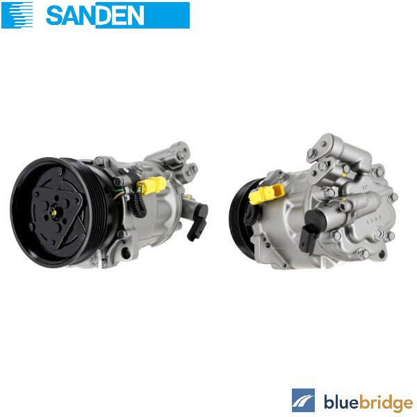 SANDEN プジョー 407 3.0L エアコン コンプレッサー 6453PR 6453SH 6453VJ 6453XW 6453XX 9648138780 9656572180 9660555480