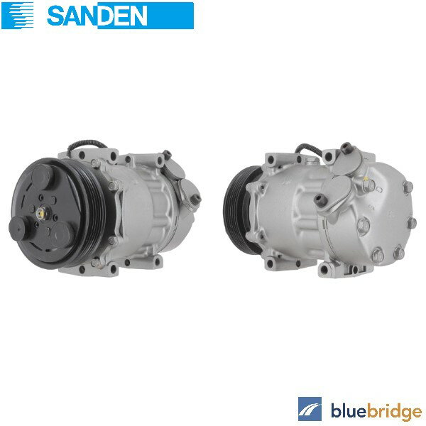 SANDEN ルノー ラグナ 2.0L 56F3R エアコン コンプレッサー 7700859676 7701499836 7701499845 SD7H15-7815