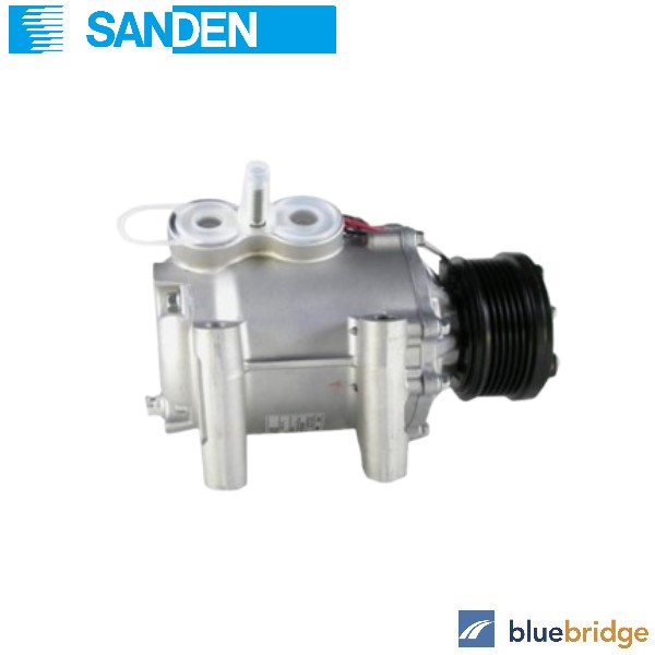 SANDEN シボレー トレイルブレイザー 2003〜2009 エアコンコンプレッサー 25825340 TRSA12-3457