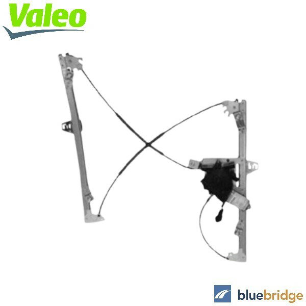 モーター付 VALEO プジョー 206 1.4L T14 T14A T14L4 ウィンドウレギュレーター フロント 右 9222E8 92..