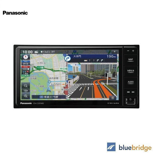 Panasonic CN-CE01WD カーナビ ストラーダ 7V型 ワイド フルセグ ドラレコ連携 HD液晶搭載
