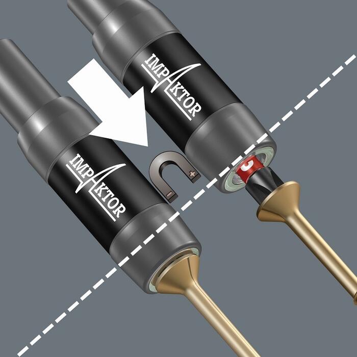 Wera ヴェラ インパクター ビットホルダー 1/4