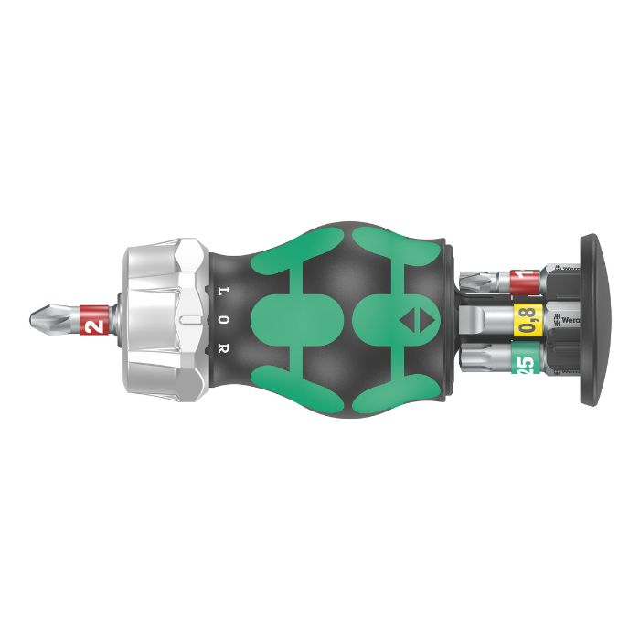 Rakuten - Wera ヴェラ クラフトフォームコンパクト スタビ 1 ビット収納式 差替ラチェット ドライバーセット　Kraftform Kompakt Stubby Magazin RA_1（05008883001）