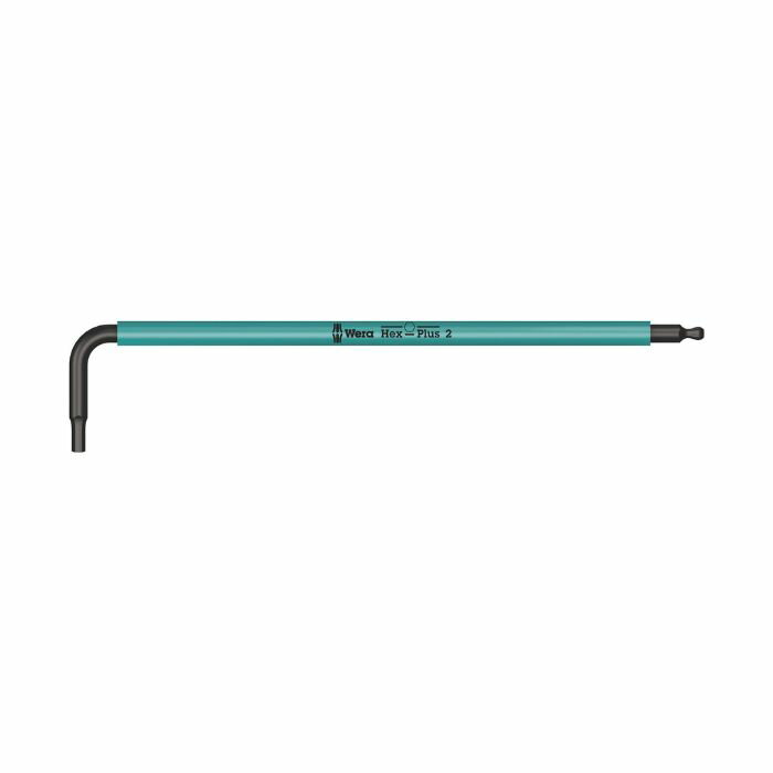 Wera ヴェラ 六角レンチ マルチカラー 2.0mm ブラックレーザー 950 SPKL Hex-Plus Multicolour 2 mm x 101 mm（05022602001）