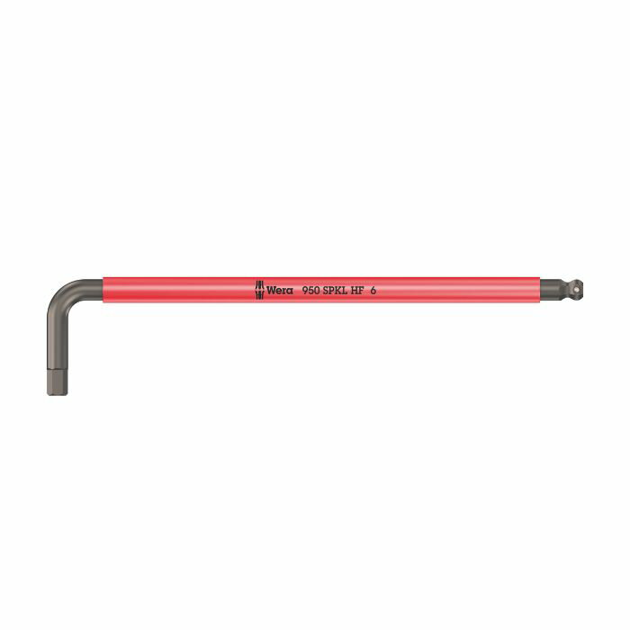 Wera ヴェラ 六角レンチ マルチカラー HF仕様 6.0mm ブラックレーザー 950 SPKL Hex-Plus Multicolour HF 6 mm x 172 mm（05022203001）