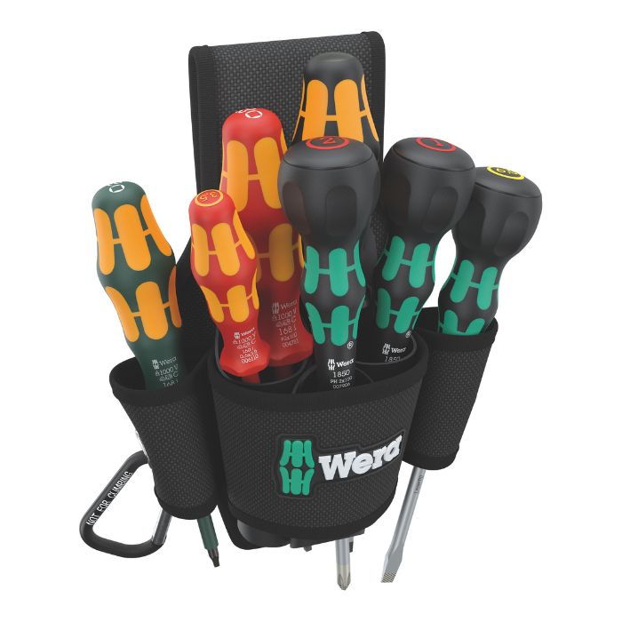 Rakuten - Wera ヴェラ ベルトホルスターセット 3 ドライバー7本 9622 Belt holster Set 3（05300306001）