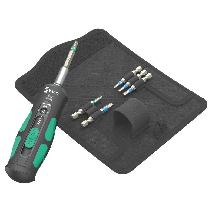 Wera ヴェラ クラフトフォーム セーフトルク スピードトルクドライバー バイシクルセット　7515/7 Kraftform Safe-Torque Speed Bicycle 1（05075850001）