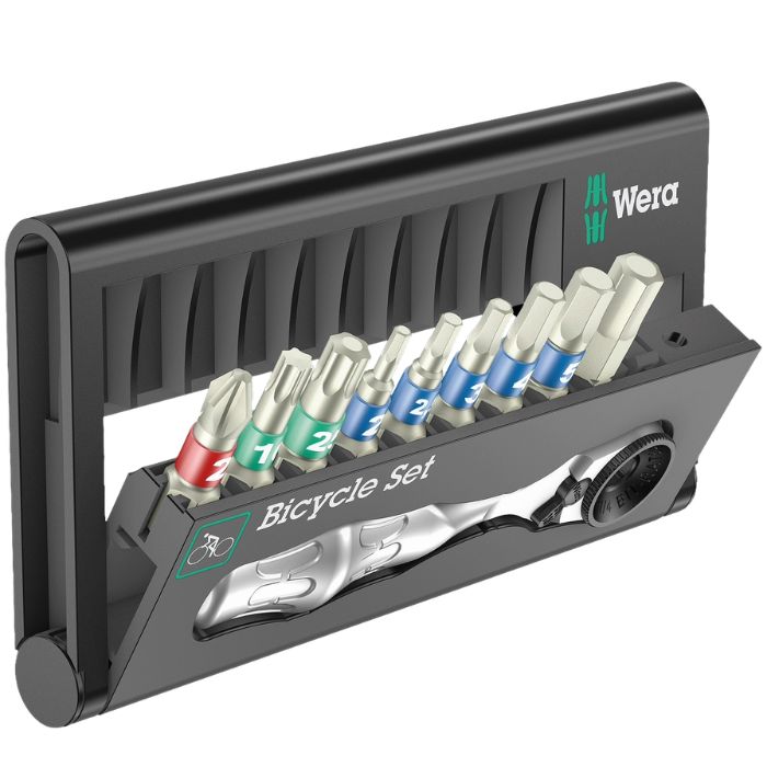 Wera ヴェラ ビットラチェット バイシクルセット9 Bicycle Set 9（05004177001）
