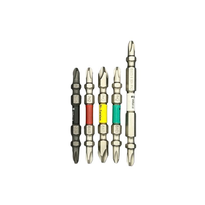 Rakuten - Wera ヴェラ 完全ビットセット KB065SET 5本入り インパクター　バイトーション　六角軸　プラス2番