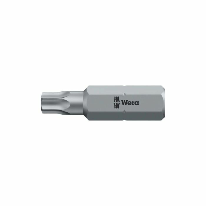 Wera 867/1 Z TORX BO TX 25 x 25 mm いじり止めトルクスビット（05066515001） いじり止め付き穴あき（TX25）トルクスビットです。 全長25 mmのショートサイズです。 「 Tool-Check PLUS 1（05049055001）」、「 Tool-Check PLUS（05056490001）」などに入っている 867/1 Z TORX® BO bits with bore hole と同じものになります。 ■モニター環境により実際の商品の発色と異なる場合があります。パッケージデザインやサイズ表記等予告なく変更する場合がございます。