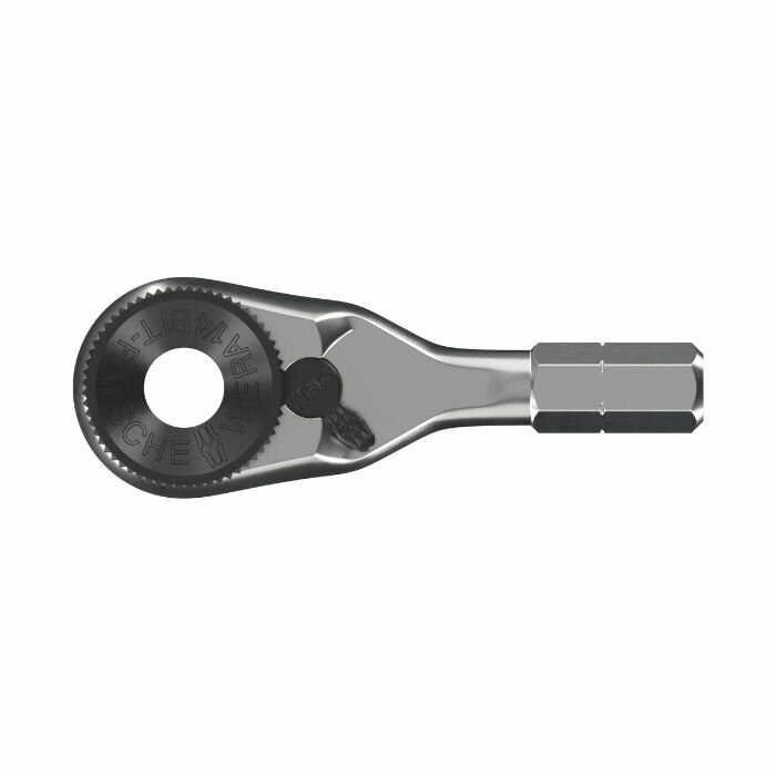 Wera ヴェラ 8011 チクロップ ミニ 4 ビットラチェットヘッド 1/4"　8011 Zyklop Mini 4（05003662001）