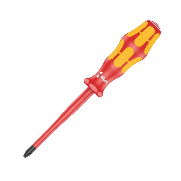 Rakuten - Wera ヴェラ VDE 絶縁プラスドライバー スリム軸・スリムハンドル ブラックポイントチップ iSS PH 2 x 100 mm（05020133001）