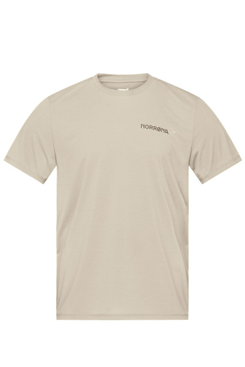 m[i tFh ebN eB[VciOatmealj@NORRONA femund tech T-Shirt (M)