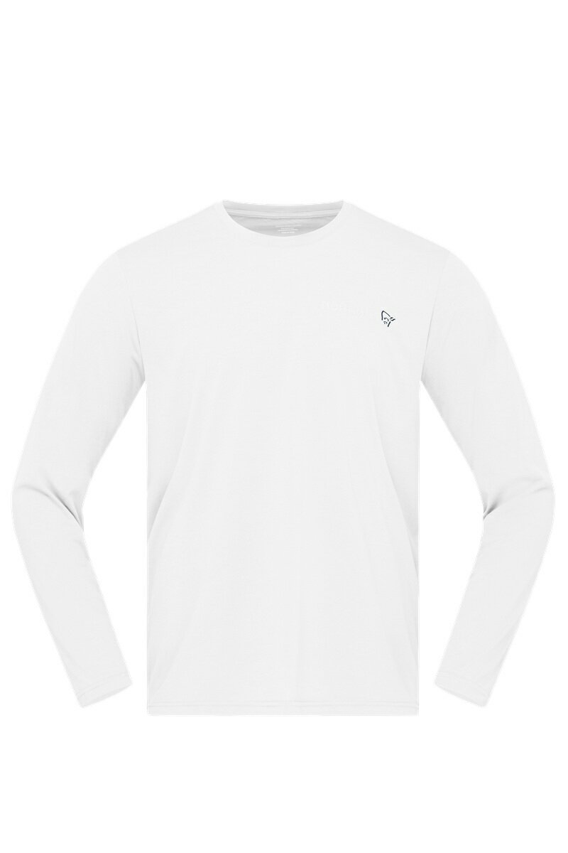 Υʥեɥƥå󥰥꡼֥NORRONAFemundTechLongSleeveMenSnowWhite