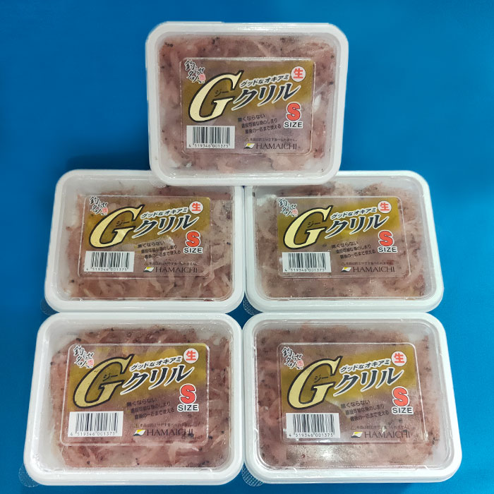 商品詳細商品説明5個セット商品です。 ・使いやすい不凍加工　 （-20℃までは凍りません）S・M・L・LLサイズがあります。磯・船・波止めなど様々なフィールドに 応じたサイズをお選びください。内容量・約500g（100g×5） 保存方法冷凍保存開封後はお早めにお使いください。 送料ご注文いただいた商品の重さを合計した、総重量で送料が決まります。 ※注文時に送料が計算されないシステムに　なっております。詳しい送料につきましては、 「送料はこちら・」のバナーに記載しておりますので、ご確認をお願いします。同梱不可商品を購入の場合、2口以上での 発送となり、箱数分の送料を頂戴します。同梱1．冷凍/冷蔵/常温＝同梱配送(冷凍便)2．渓流/鯉＝同梱配送 3．1+2＝別配送　　※1と2の商品は配送元が異なる為どの商品が[冷凍,冷蔵,常温,渓流,鯉]か、 商品名に明記しておりますので、商品ページにてご確認をお願い致します。別配送をご希望の場合は、 ご注文時に備考欄等でお申し付け下さい※一部同梱不可商品あり⇒1パックもあります。こちらからご覧下さい。 ⇒10個セットもあります。こちらからご覧下さい。 ⇒別サイズもあります。こちらからご覧下さい。 ⇒1箱セットもあります。こちらからご覧下さい。