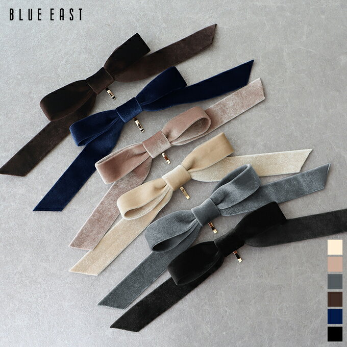 【新色追加】ポニーフック ヘアアクセサリー ヘアピン リボン ベロア 髪飾り パーティー フォーマル アクセサリー シンプル おしゃれ レディース まとめ髪 上品 大人 可愛い ギフト プレゼント BLUEEAST