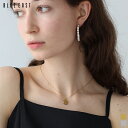 ネックレス ペンダント レディース メタル プレート ショートネックレス サージカルステンレス アジャスター 調節可能 シンプル 大人 カジュアル きれいめ か...
