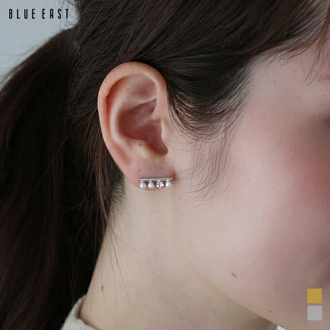 パールビジューバーピアス / ニッケルフリー【ネコポス】